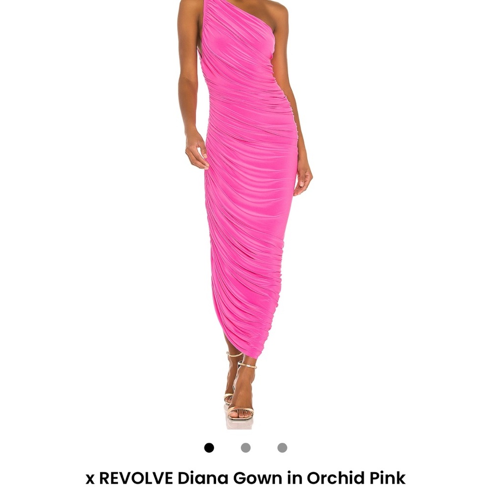 REVOLVE Orchid Pink One-Shoulder Dress
